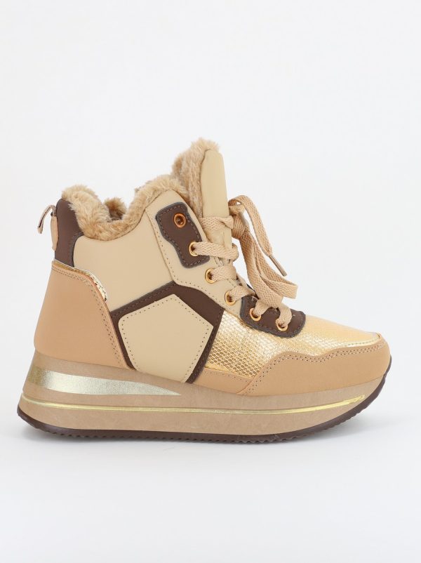 Pantofi sport dama inalti cu blanita Maro(BS98Q2310144) 120