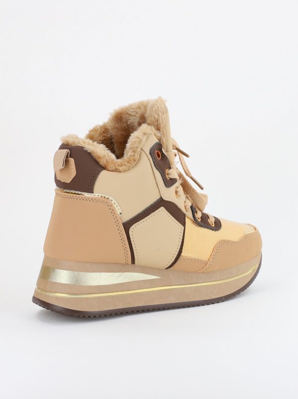Pantofi sport dama inalti cu blanita Maro(BS98Q2310144) 121