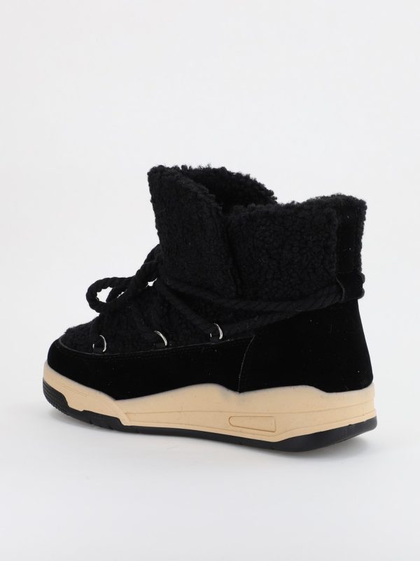 Pantofi sport dama inalti cu blanita Negru (BS103Q2310133) 125