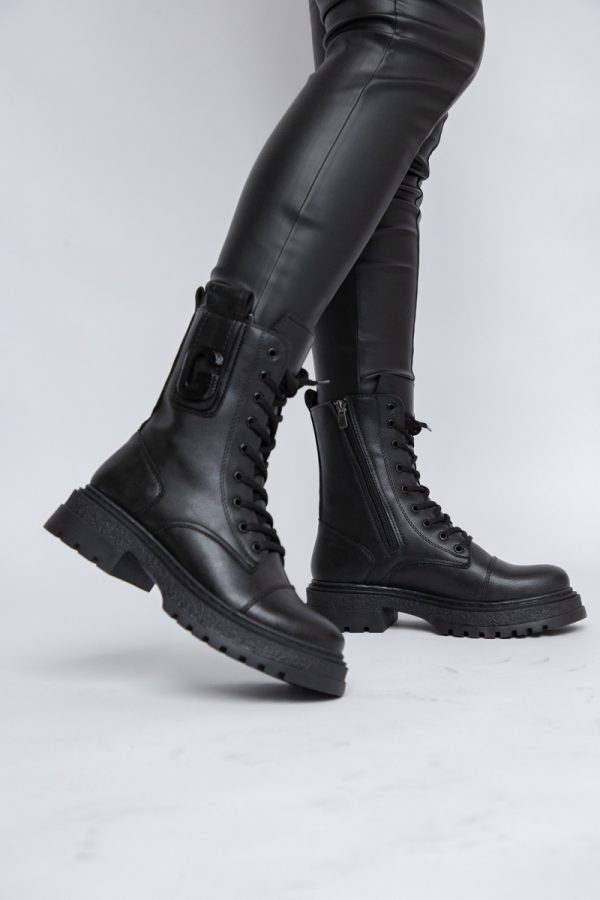 Ghete Dana cu Talpa Groasa Piele Ecologica Negre (BS7010BT2312010) 119