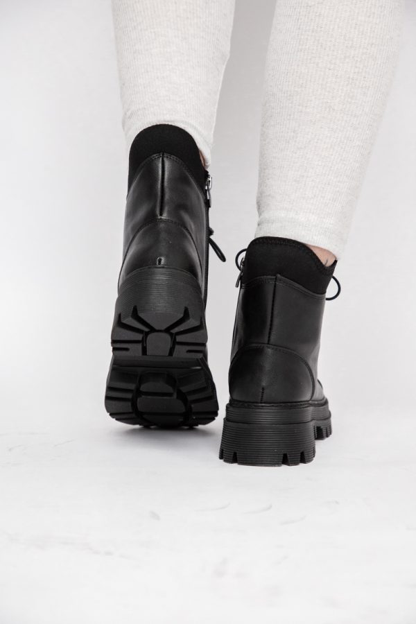 Ghete Damă piele ecologică Negre (BS597yBT2312040) 125