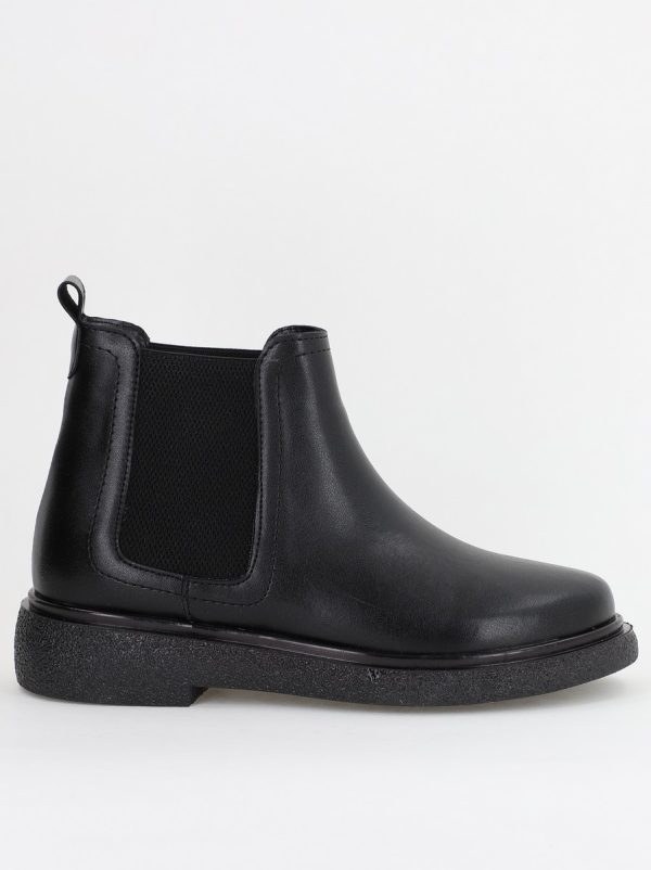 Ghete Damă cu elastic Piele Ecologică culoare Negru (BS1032BT2312038) 120