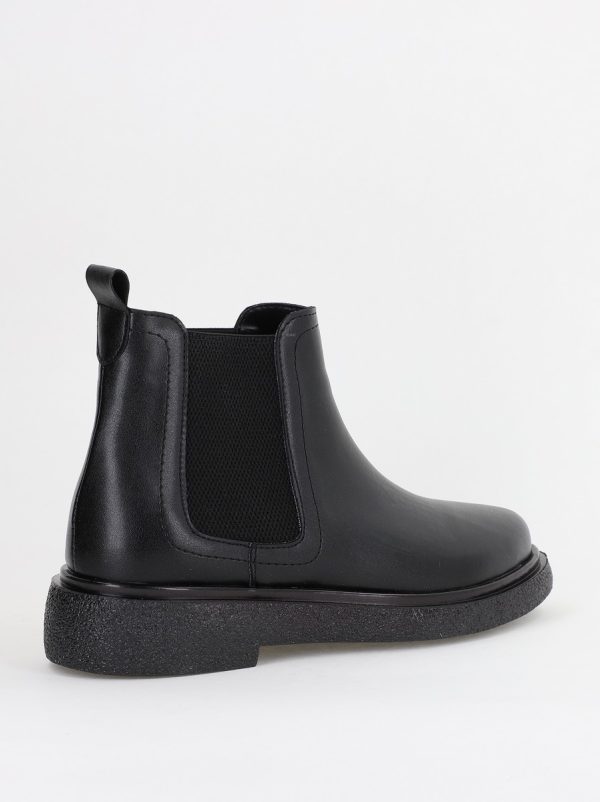 Ghete Damă cu elastic Piele Ecologică culoare Negru (BS1032BT2312038) 122