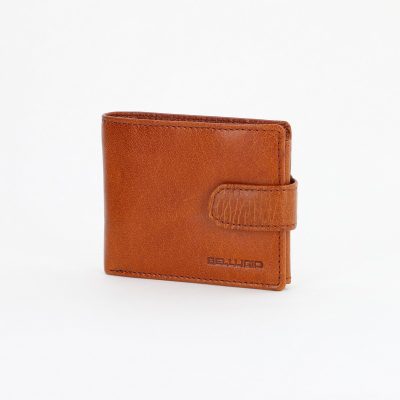 Portofel din Piele Naturală Barbati, Protecție RFID Maro coniac - Bellugio BSP035P2312808