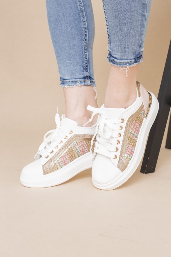 Pantofi damă sport casual piele ecologică color (BS329EV2401642) 119