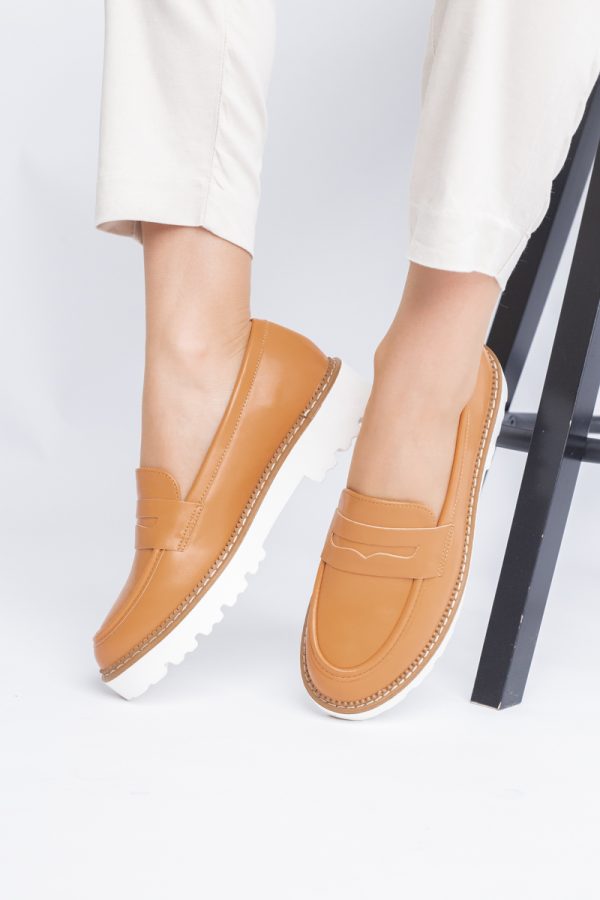 Mocasini damă casual piele ecologică Maro (BS1722G2401662) 121