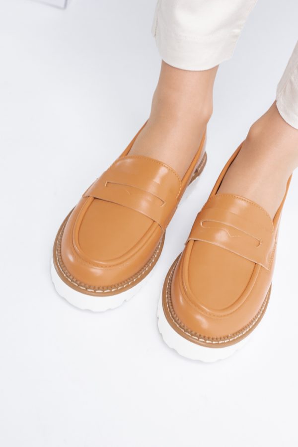 Mocasini damă casual piele ecologică Maro (BS1722G2401662) 123