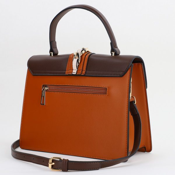 Geantă damă Casual de mână din piele ecologică Maro/Cafeniu TomEva(BS8012TE2401011) 120