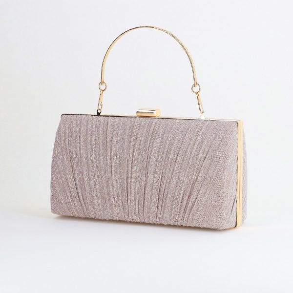 Geantă Clutch Dama pentru Evenimente speciale de Umar Champagne (BS89001HF2401026) 120