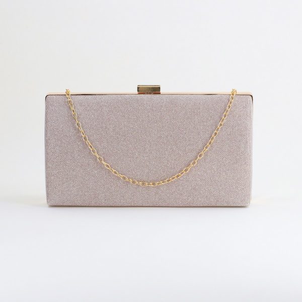 Geantă Clutch Dama pentru Evenimente speciale de Umar Champagne (BS89001HF2401026) 121