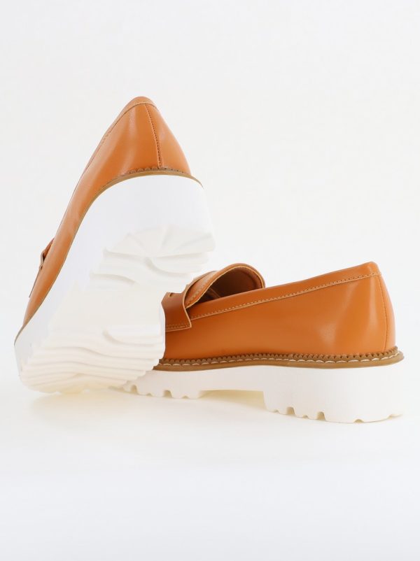 Mocasini damă casual piele ecologică Maro (BS1722G2401662) 120