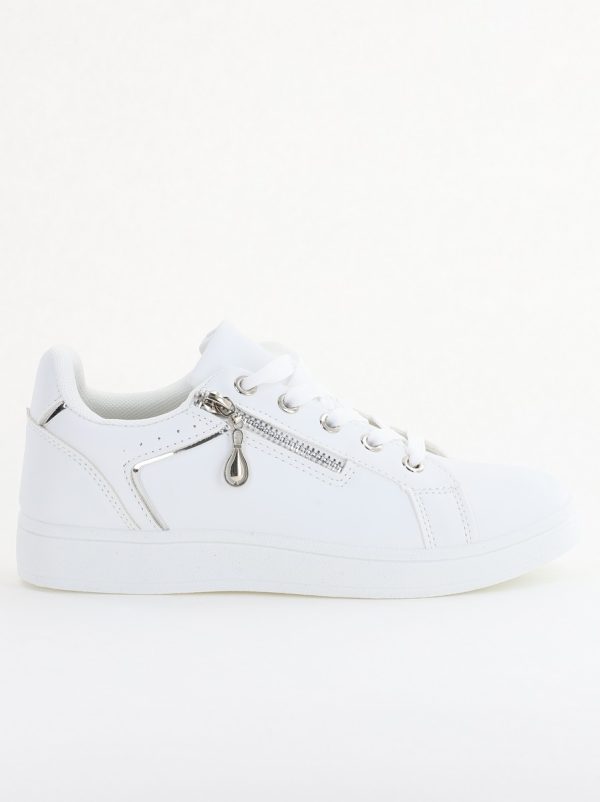 Pantofi damă sport casual piele ecologică Alb (BS292EV2401658) 124