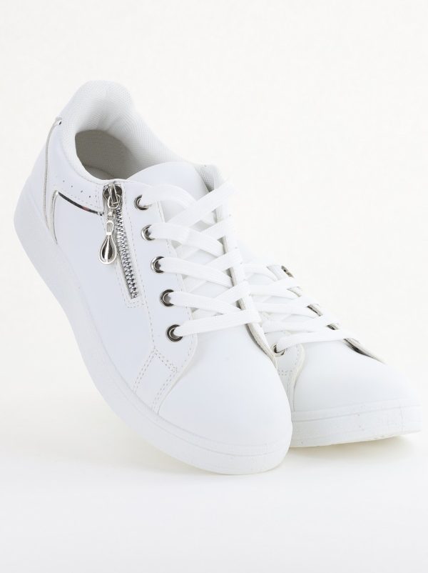 Pantofi damă sport casual piele ecologică Alb (BS292EV2401658) 122