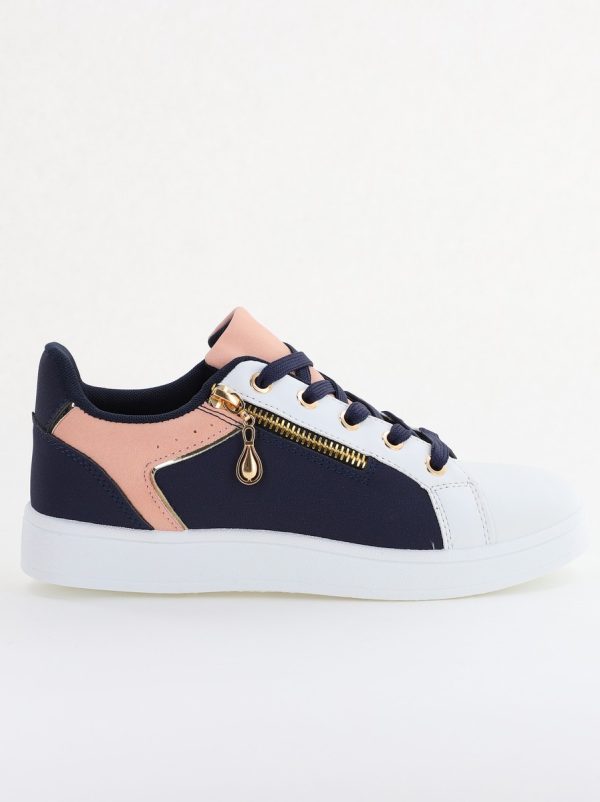 Pantofi damă sport casual piele ecologică Bleumarin (BS292EV2401660) 124