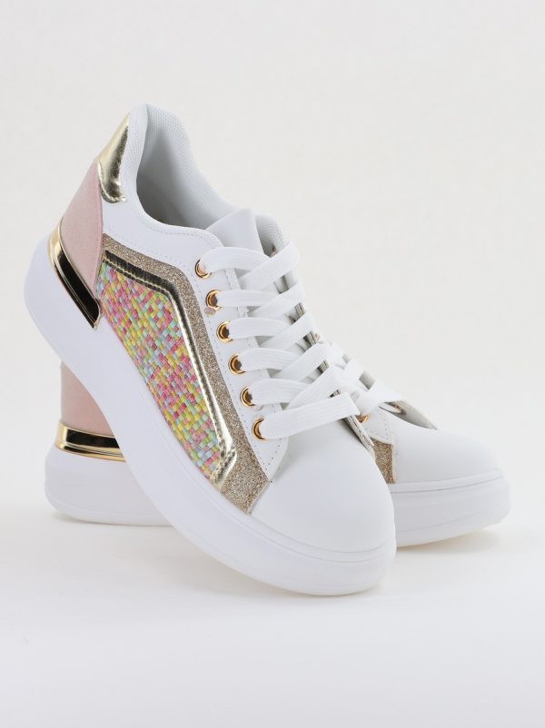 Pantofi damă sport casual piele ecologică color (BS329EV2401642) 122