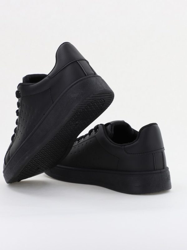 Pantofi damă sport casual piele ecologică Negru (BS311EV2401653) 120