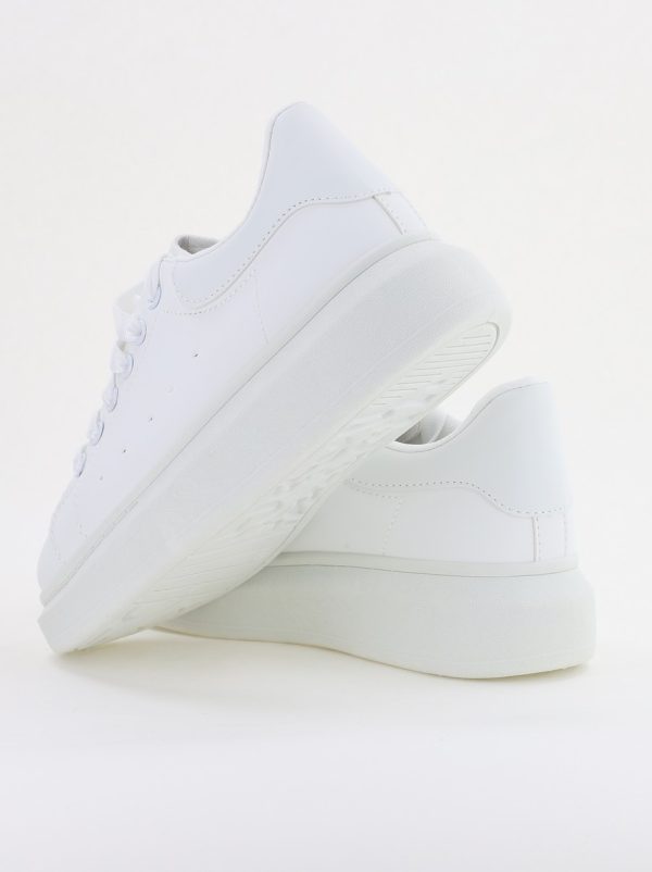 Pantofi damă sport casual piele ecologică Alb (BS632BO2401626) 120