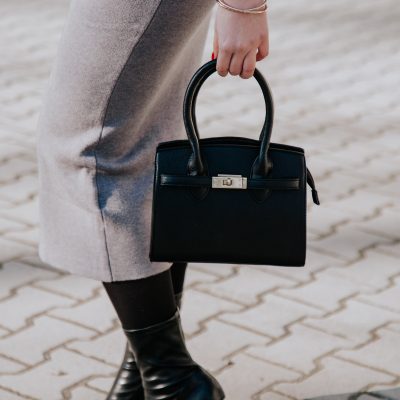 Geantă damă casual piele ecologică bretea de umar Negru Phil (BS3767PH2402006)