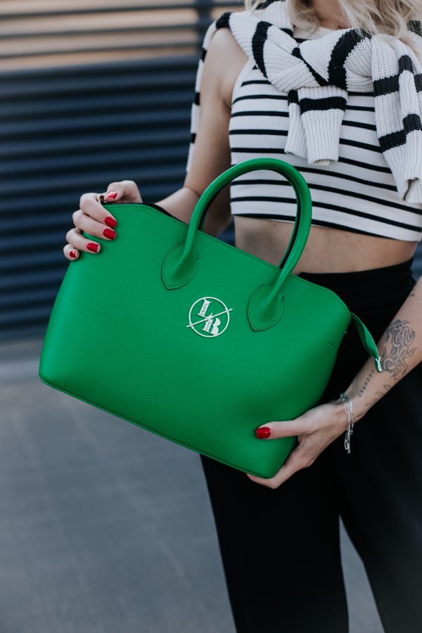 Geantă damă casual piele ecologică Verde Laura Biaggi BS59JS2402203 119