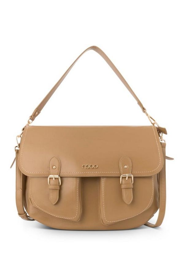 Maxi Geanta Crossbody în stil vintage culoare bej Nobo NBAG-R0600-C015 119