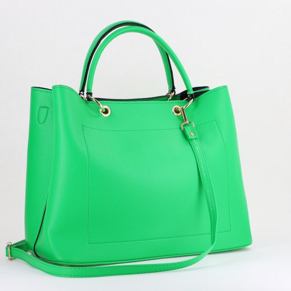 Geantă damă casual piele ecologică  Verde Laura Biaggi BS295JS2402215 122