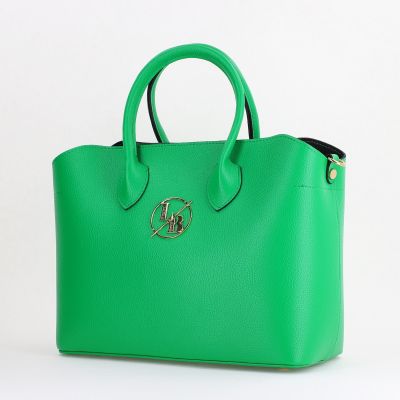 Geantă damă casual piele ecologică Verde Laura Biaggi BS59JS2402203