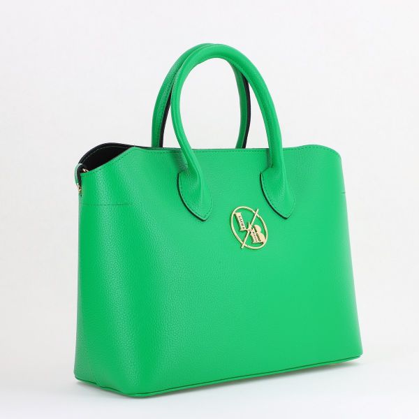 Geantă damă casual piele ecologică Verde Laura Biaggi BS59JS2402203 120