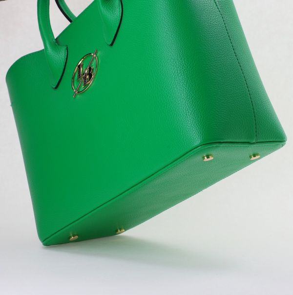 Geantă damă casual piele ecologică Verde Laura Biaggi BS59JS2402203 121