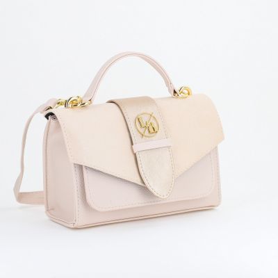 Poseta casual femei din piele ecologică Bej Laura Biaggi BS329P2402230