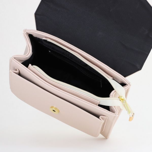 Poseta casual femei din piele ecologică Bej Laura Biaggi BS329P2402230 122