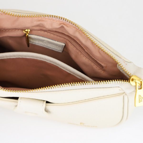 Poșetă Dama Casual de Umar din Piele Ecologică Crem Regina Schrecker BS3764RS2402001 122