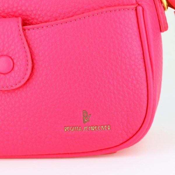 Poșetă Dama Casual de Umar din Piele Ecologică Fuchsia Regina Schrecker BS3764RS2402003 120