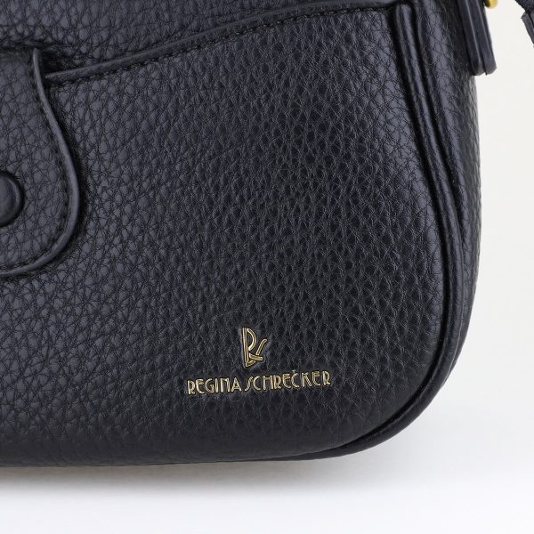 Poșetă Dama Casual de Umar din Piele Ecologică Negru Regina Schrecker BS3764RS2402005 120