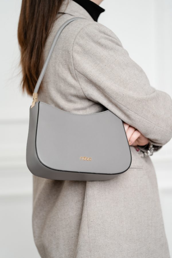 Geantă damă casual cu bretea pentru umar Gri Nobo NBAG-R1580-C019 121