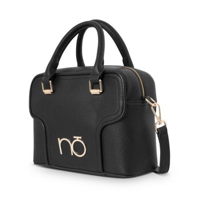 Geantă casual de femei dreptunghiulară Neagră Nobo NBAG-R0700-C020
