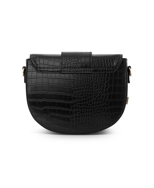 Geantă damă casual tip poștaș cu bretea pentru umar Neagră Nobo NBAG-R0780-C020 123