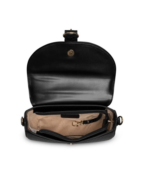 Geantă damă casual tip poștaș cu bretea pentru umar Neagră Nobo NBAG-R0780-C020 127