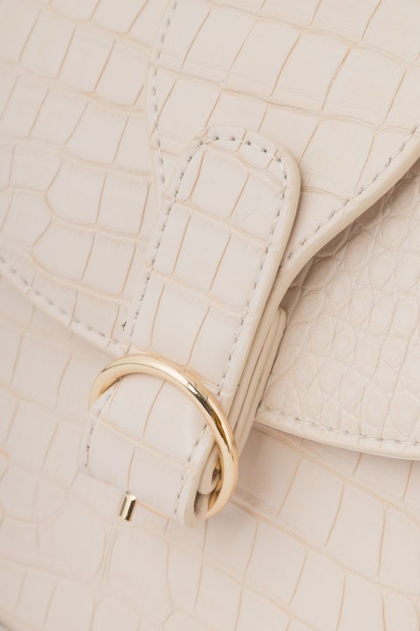 Geantă damă casual tip poștaș cu bretea pentru umar Bej Nobo NBAG-R0780-CM00 123