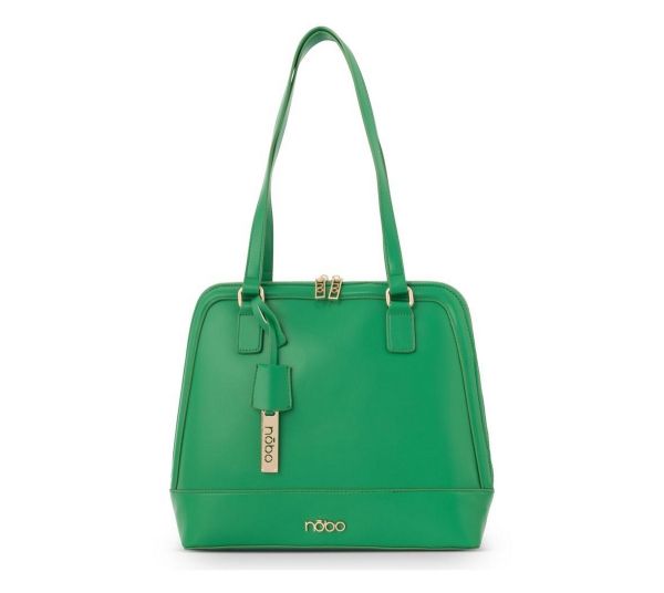 Geantă tip Servietă elegantă de Femei piele eco Nobo de culoare verde NBAG-R0810-C008 120