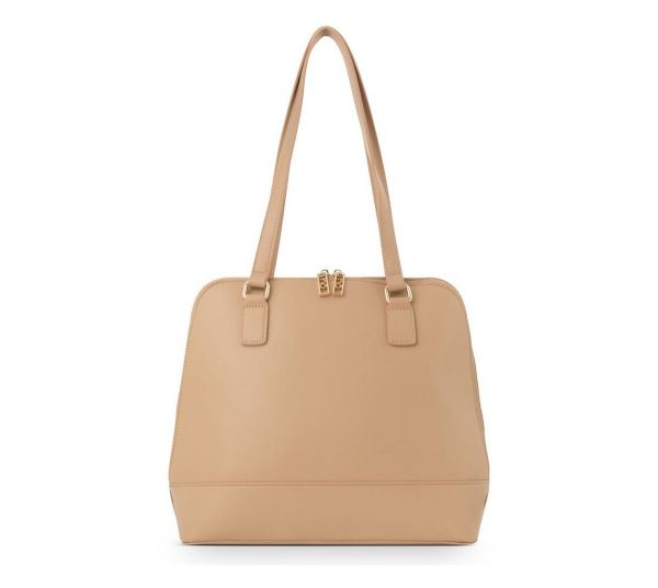 Geantă tip Servietă elegantă de Femei piele eco Nobo de culoare bej NBAG-R0810-C015 122