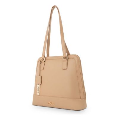 Geantă tip Servietă elegantă de Femei piele eco Nobo de culoare bej NBAG-R0810-C015