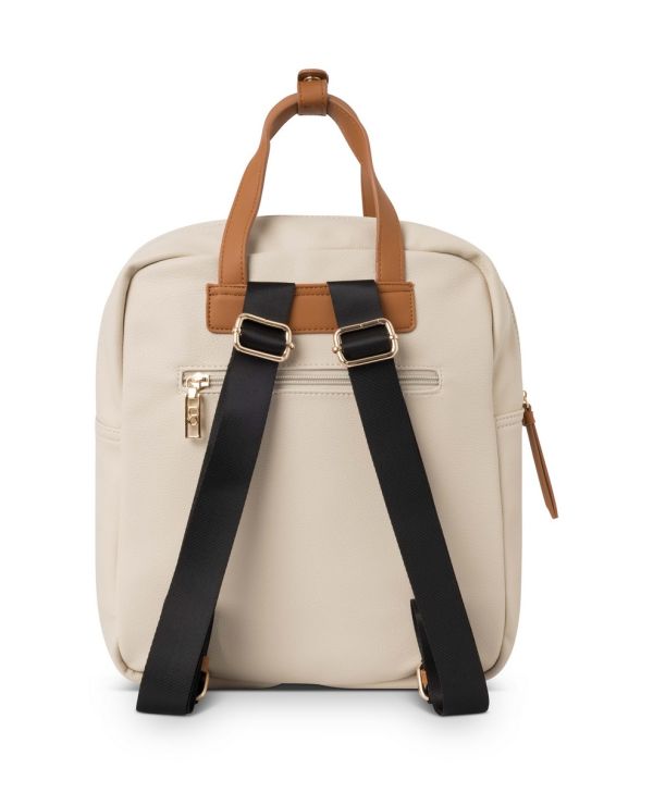 Rucsac casual NOBO cu un compartiment din piele ecologică Maro NBAG-R1170-C017 125