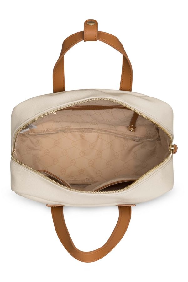 Rucsac casual NOBO cu un compartiment din piele ecologică Maro NBAG-R1170-C017 120