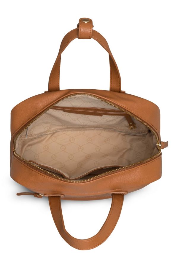 Rucsac casual NOBO cu un compartiment din piele ecologică Maro NBAG-R1170-C017 120