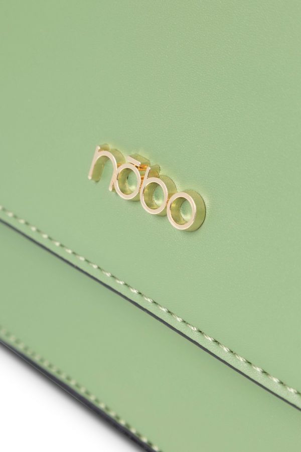 Geantă femei casual de umar cu clapetă piele ecologică verde Nobo NBAG-R1570-C008 125