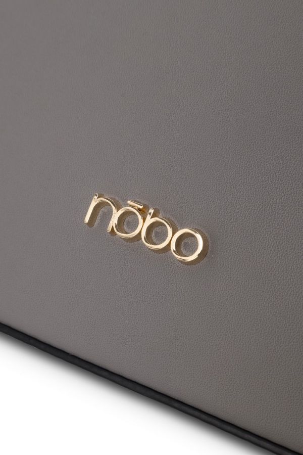 Geantă damă casual cu bretea pentru umar Gri Nobo NBAG-R1580-C019 127