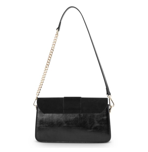 Geantă damă casual de umar piele eco neagră Nobo NBAG-R1730-C020 125