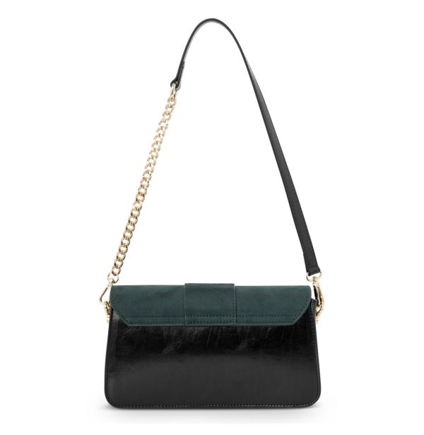 Geantă damă casual de umar piele eco verde petrol Nobo NBAG-R1730-CM08 120