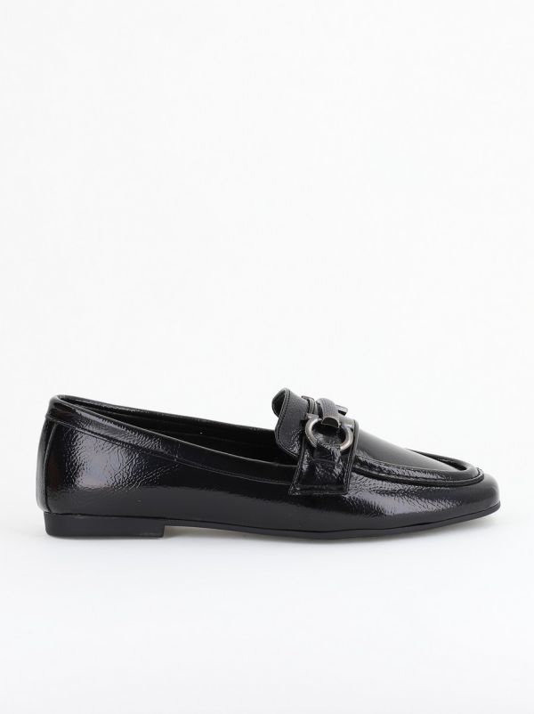 Balerini Dama Eleganti Piele Ecologica Negru Lucios-BS2072BA2402781 122