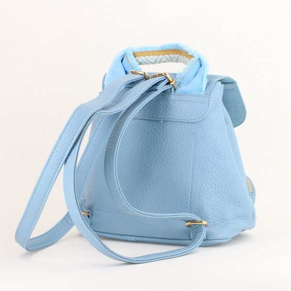Mini Rucsac Damă din Piele Ecologică Albastru - Bestini BS24273BV2402250 120